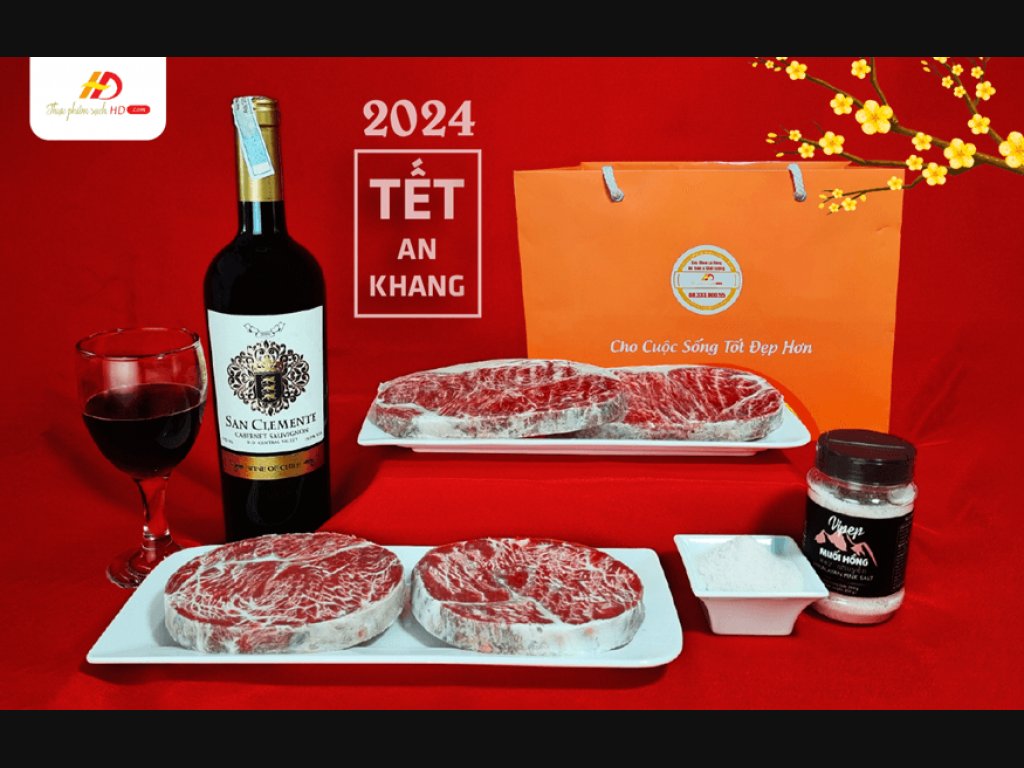 Set Quà Tết 2024 - Hộp Quà Tết Hokubee Hoàn Hảo